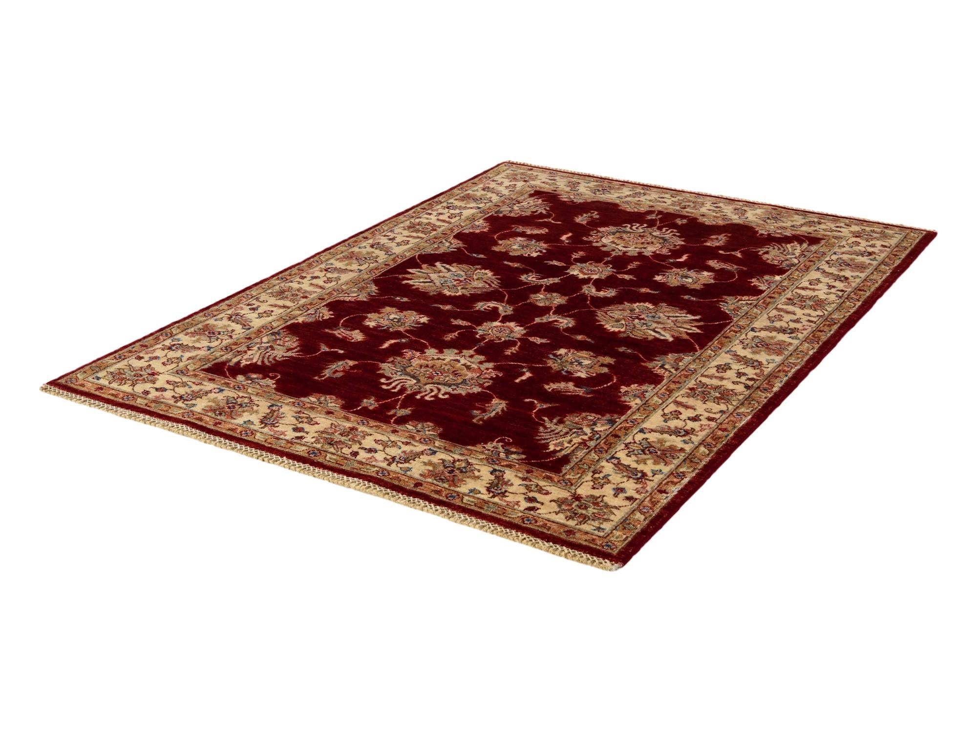 4' 3 x 6' Hand Knotted Ariana Ziegler Rug
