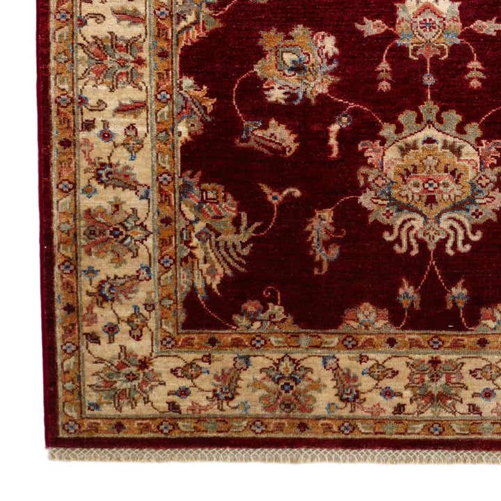 4' 3 x 6' Hand Knotted Ariana Ziegler Rug