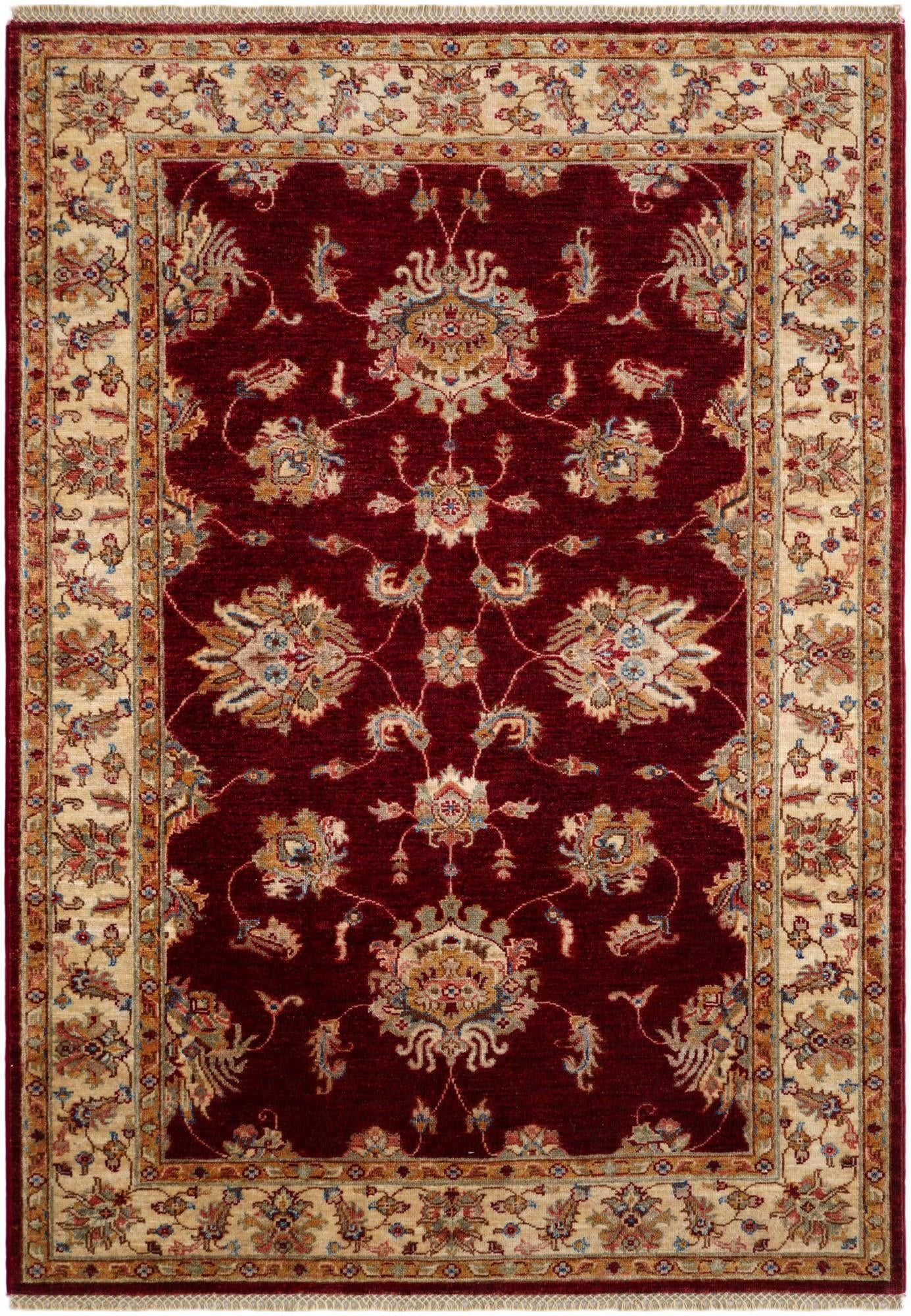 4' 3 x 6' Hand Knotted Ariana Ziegler Rug