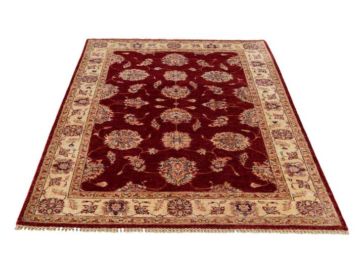 4' 1 x 6' 8 Hand Knotted Ariana Ziegler Rug