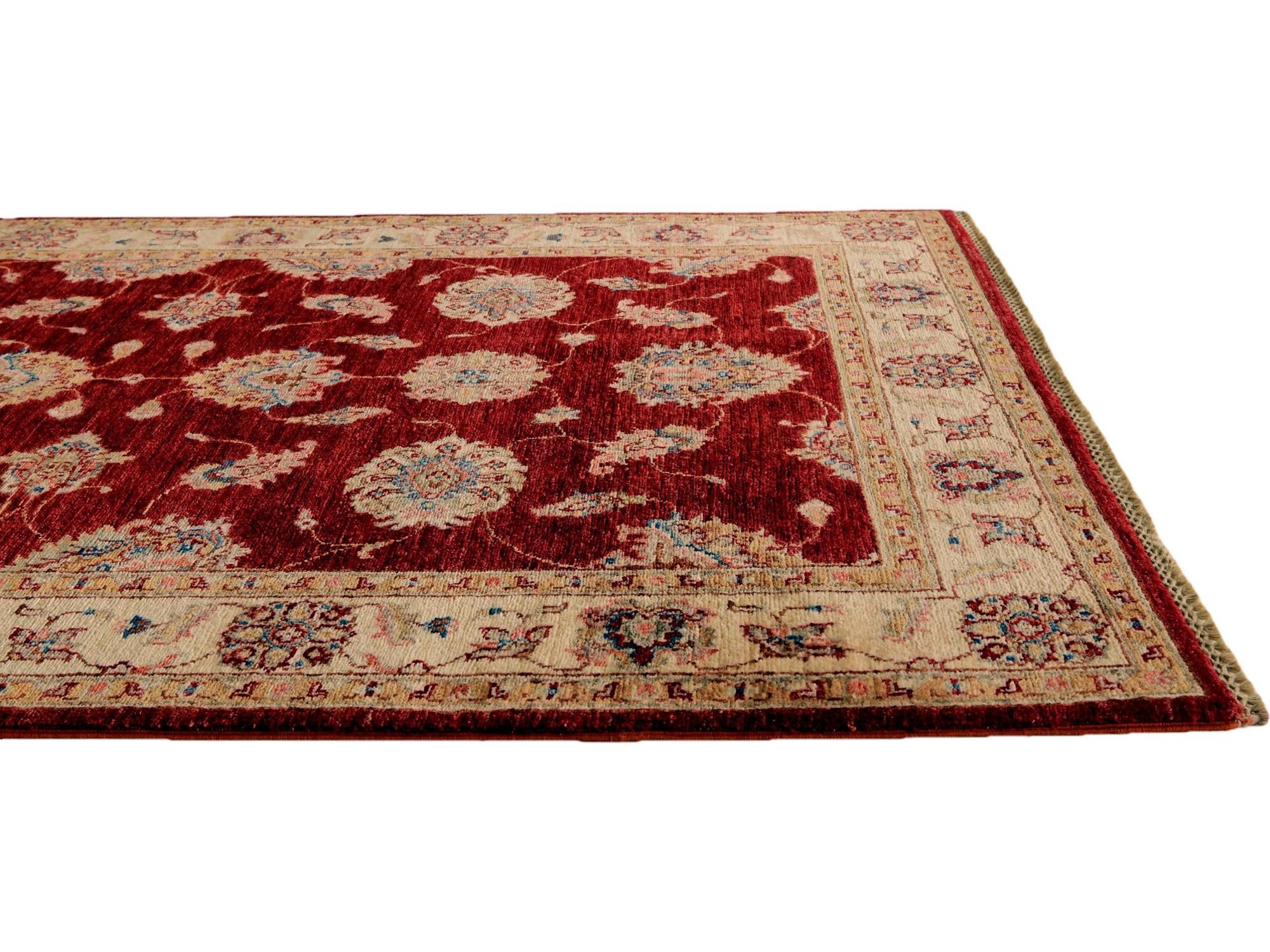 4' 1 x 6' 8 Hand Knotted Ariana Ziegler Rug
