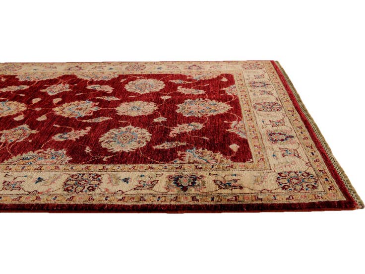 Detail image of 4' 1 x 6' 8 Hand Knotted Ariana Ziegler Rug