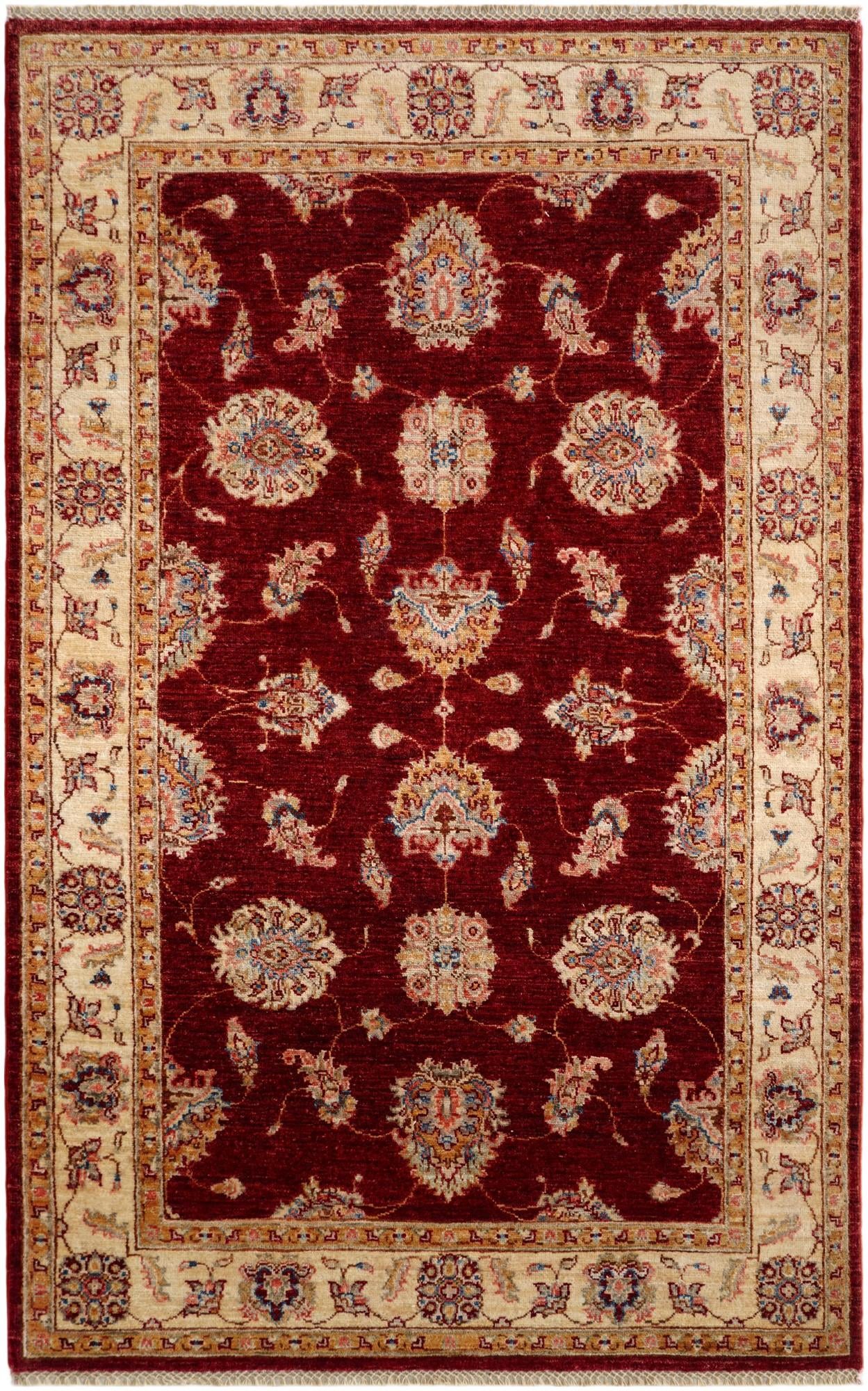 4' 1 x 6' 8 Hand Knotted Ariana Ziegler Rug