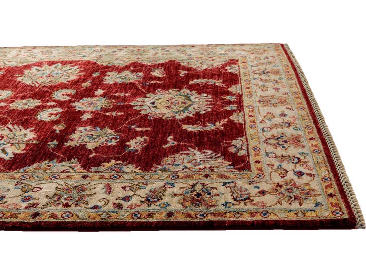 Detail image of 4' 2 x 6' 7 Hand Knotted Ariana Ziegler Rug