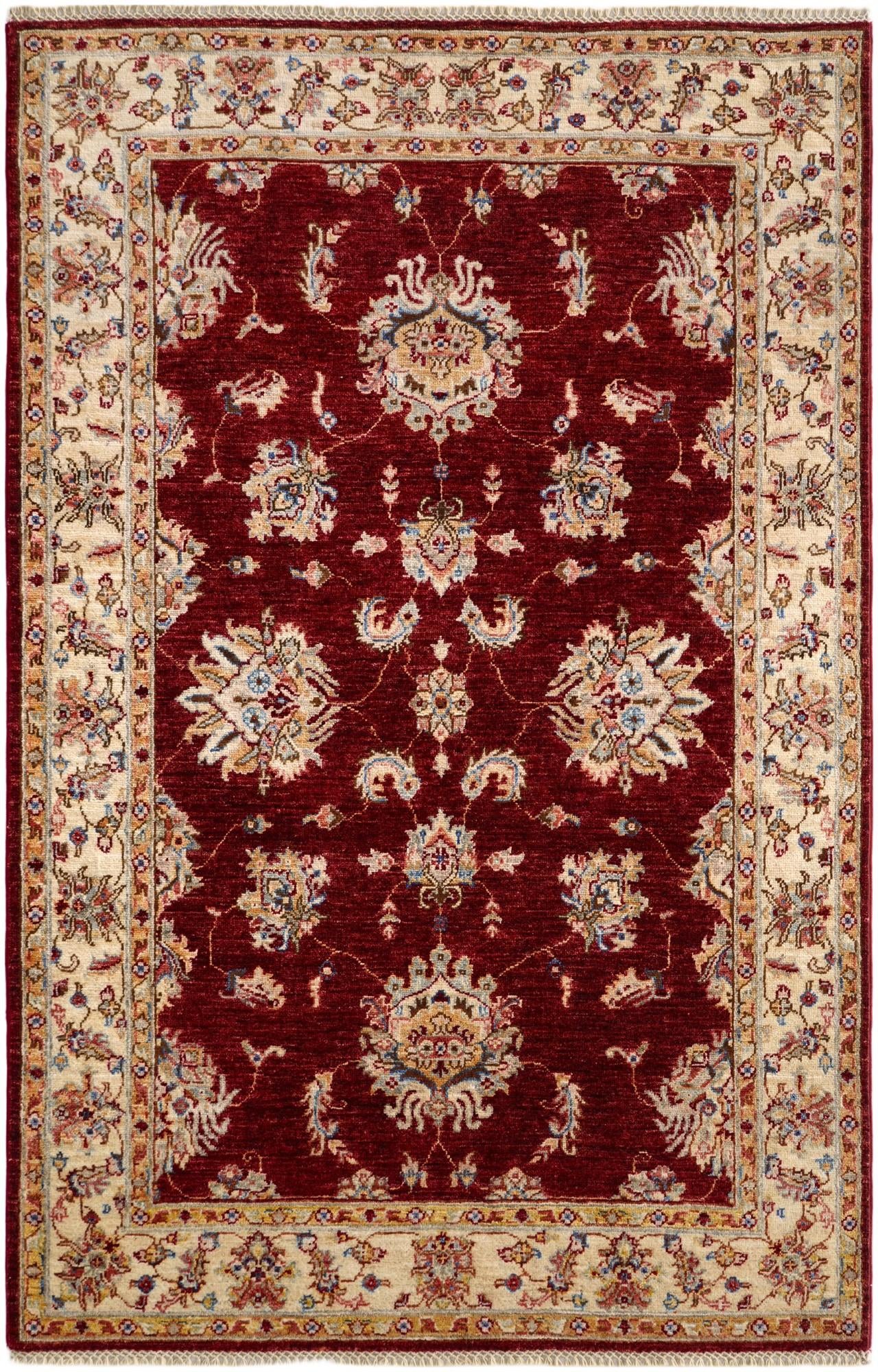 4' 2 x 6' 7 Hand Knotted Ariana Ziegler Rug