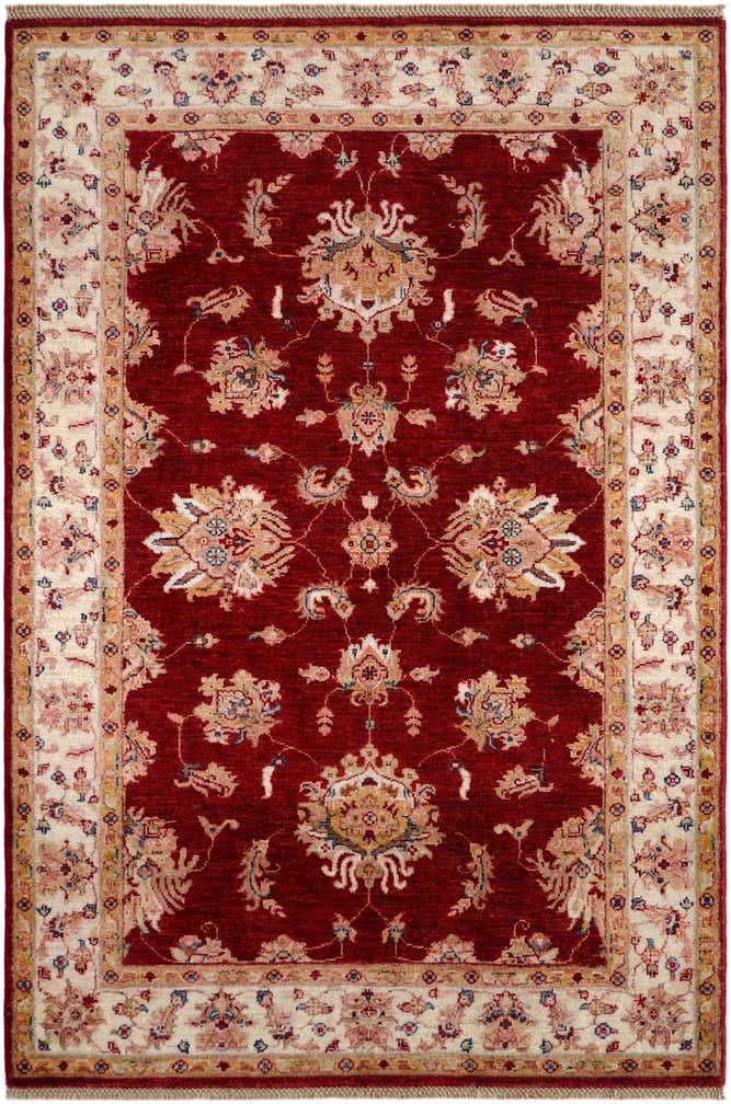 4' 1 x 6' Hand Knotted Ariana Ziegler Rug