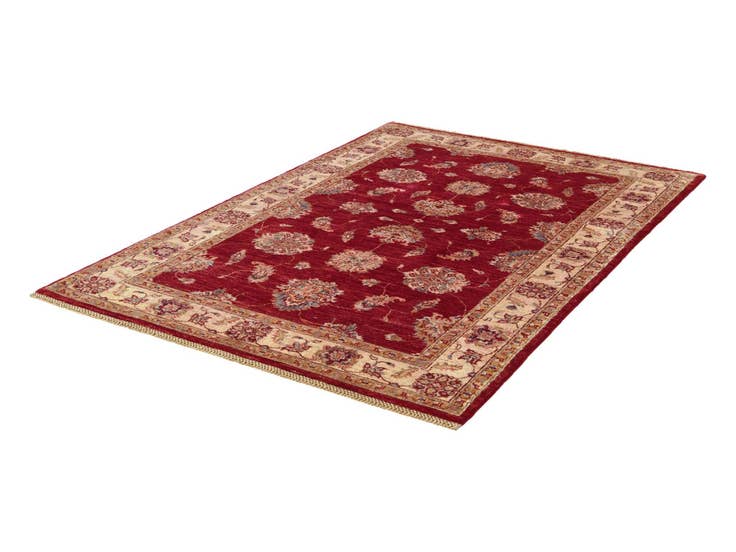 Detail image of 4' 3 x 6' 4 Hand Knotted Ariana Ziegler Rug