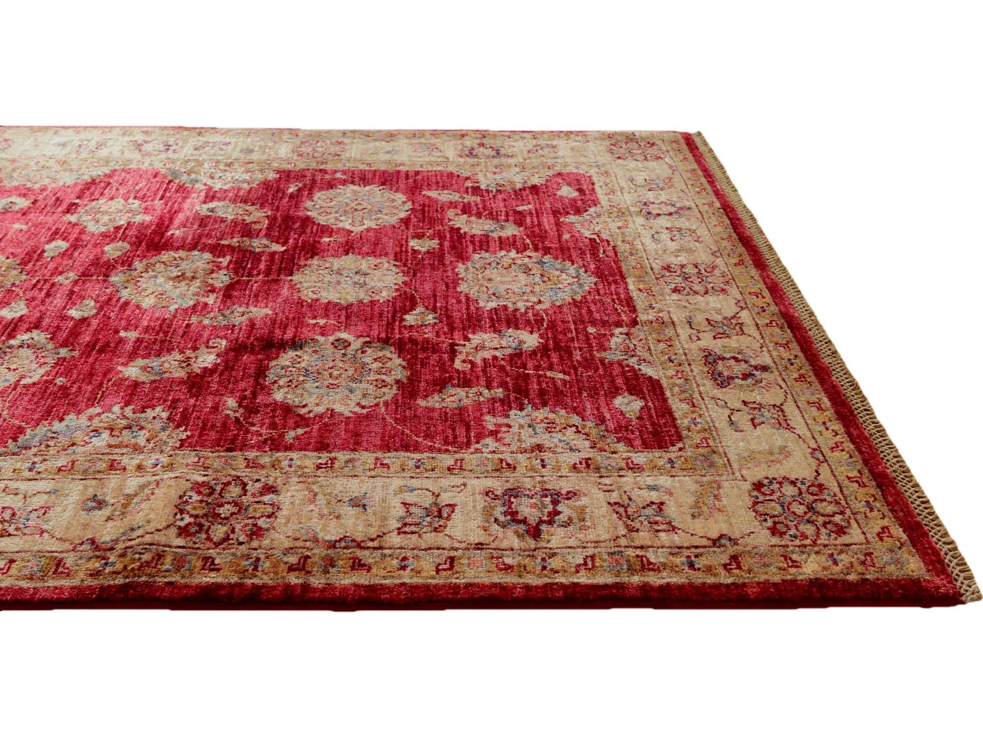 4' 3 x 6' 4 Hand Knotted Ariana Ziegler Rug