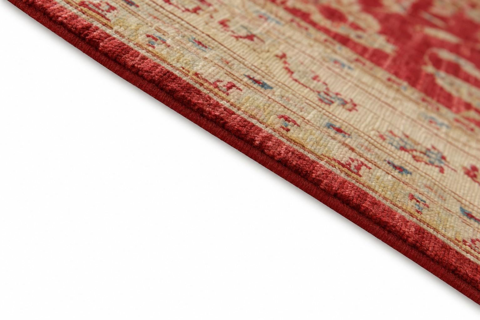 Detail image 8 of 12: 4' 3 x 6' 4 Hand Knotted Ariana Ziegler Rug