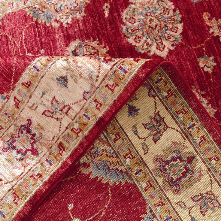 Detail image of 4' 3 x 6' 4 Hand Knotted Ariana Ziegler Rug