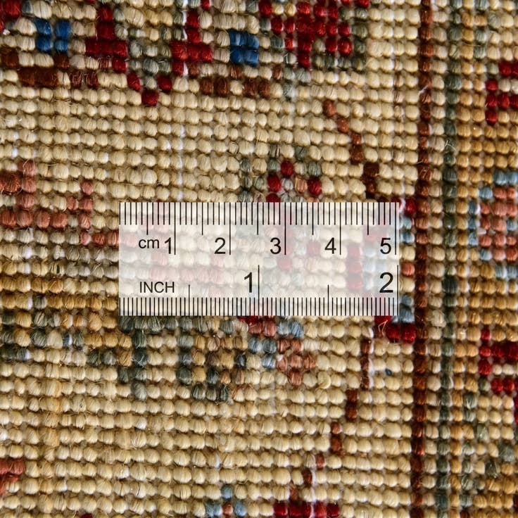 Detail image of 4' 3 x 6' 4 Hand Knotted Ariana Ziegler Rug