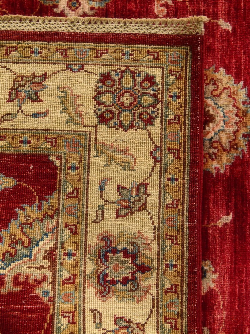 Detail image 12 of 12: 4' 3 x 6' 4 Hand Knotted Ariana Ziegler Rug