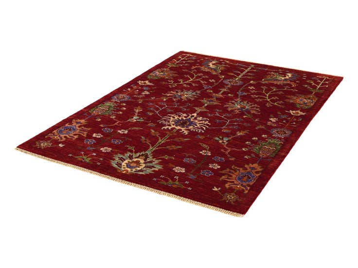 Detail image of 4' 3 x 6' 1 Hand Knotted Ariana Ziegler Rug