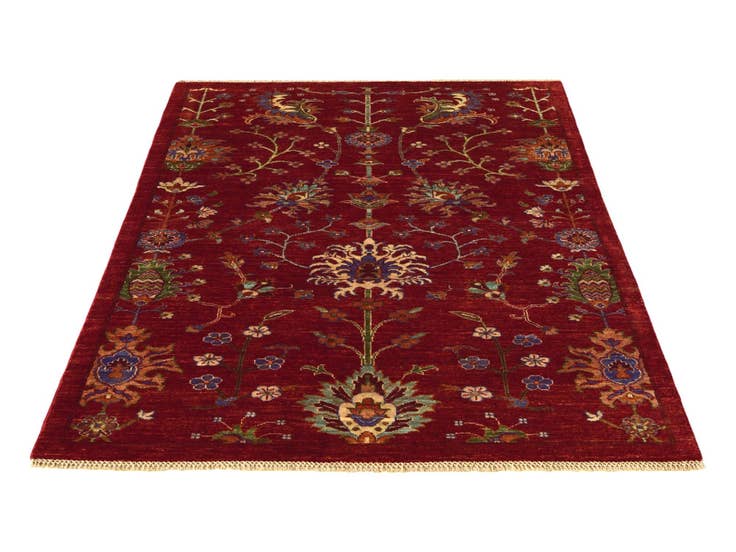 Detail image of 4' 3 x 6' 1 Hand Knotted Ariana Ziegler Rug