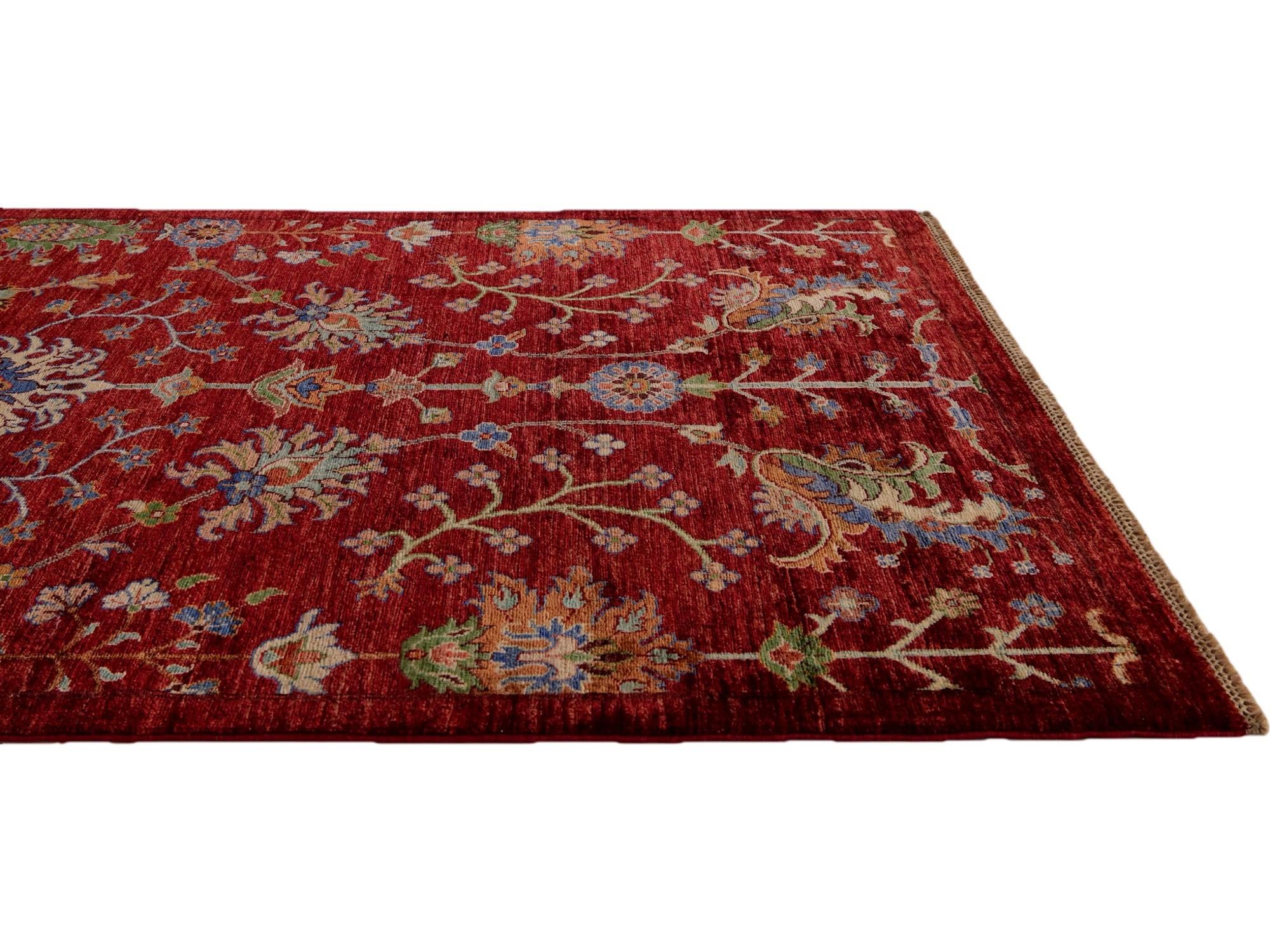 4' 3 x 6' 1 Hand Knotted Ariana Ziegler Rug