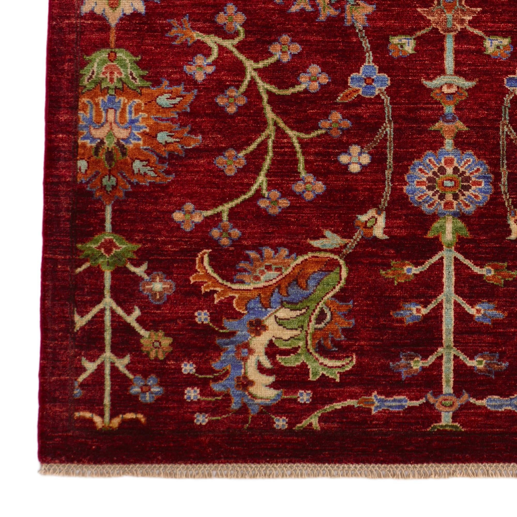 4' 3 x 6' 1 Hand Knotted Ariana Ziegler Rug