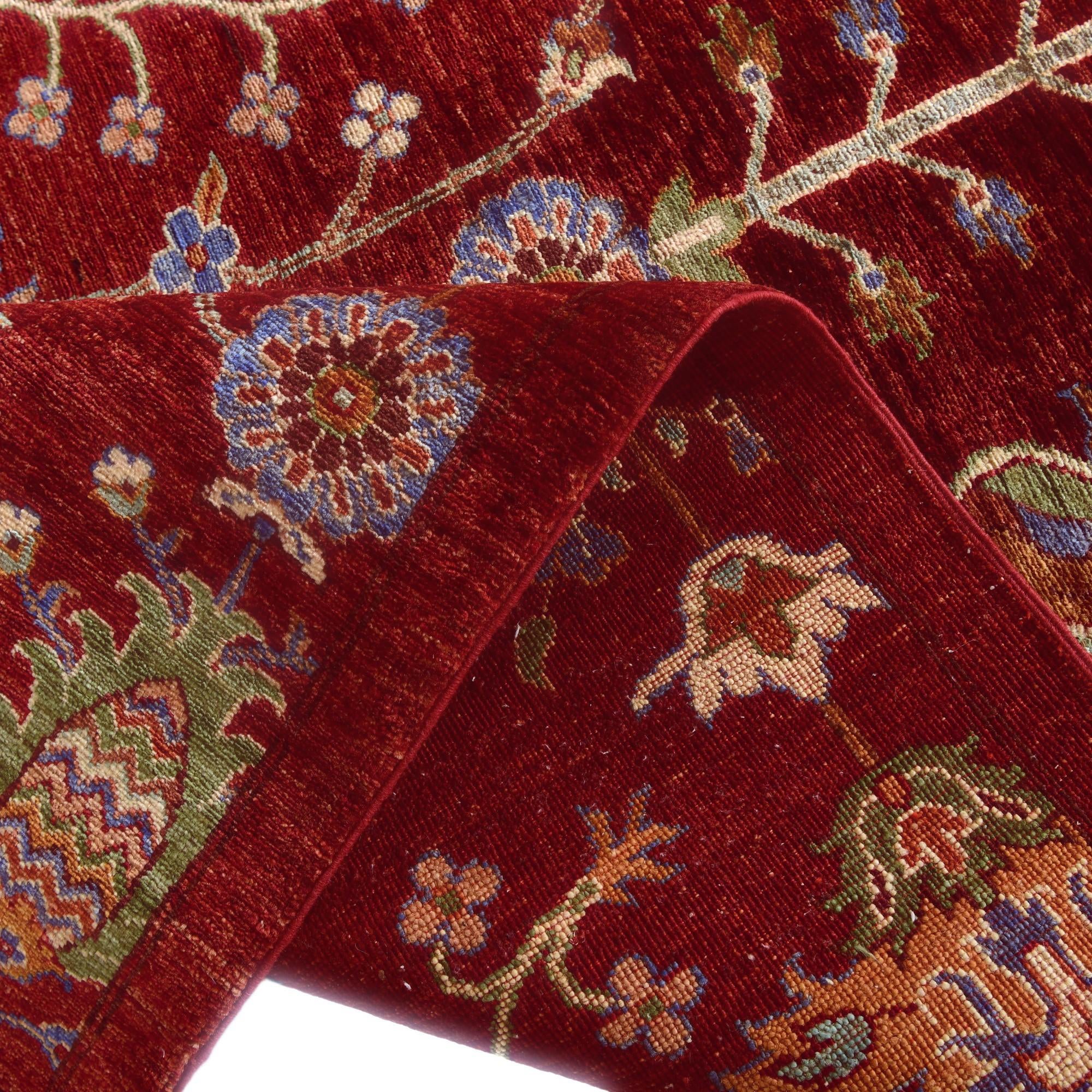 4' 3 x 6' 1 Hand Knotted Ariana Ziegler Rug