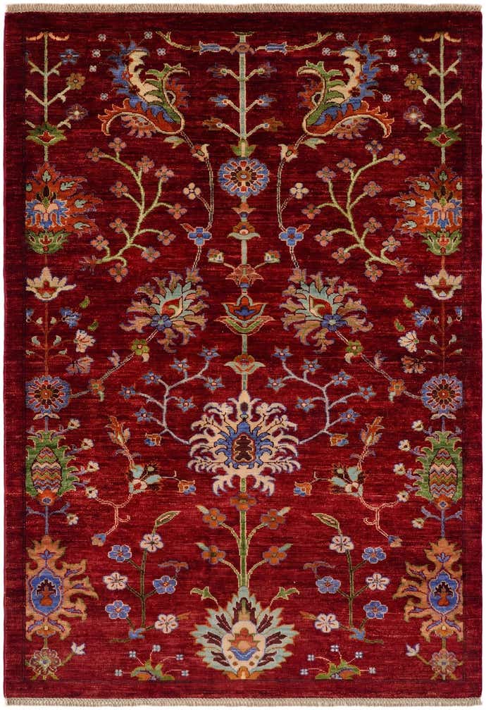 4' 3 x 6' 1 Hand Knotted Ariana Ziegler Rug