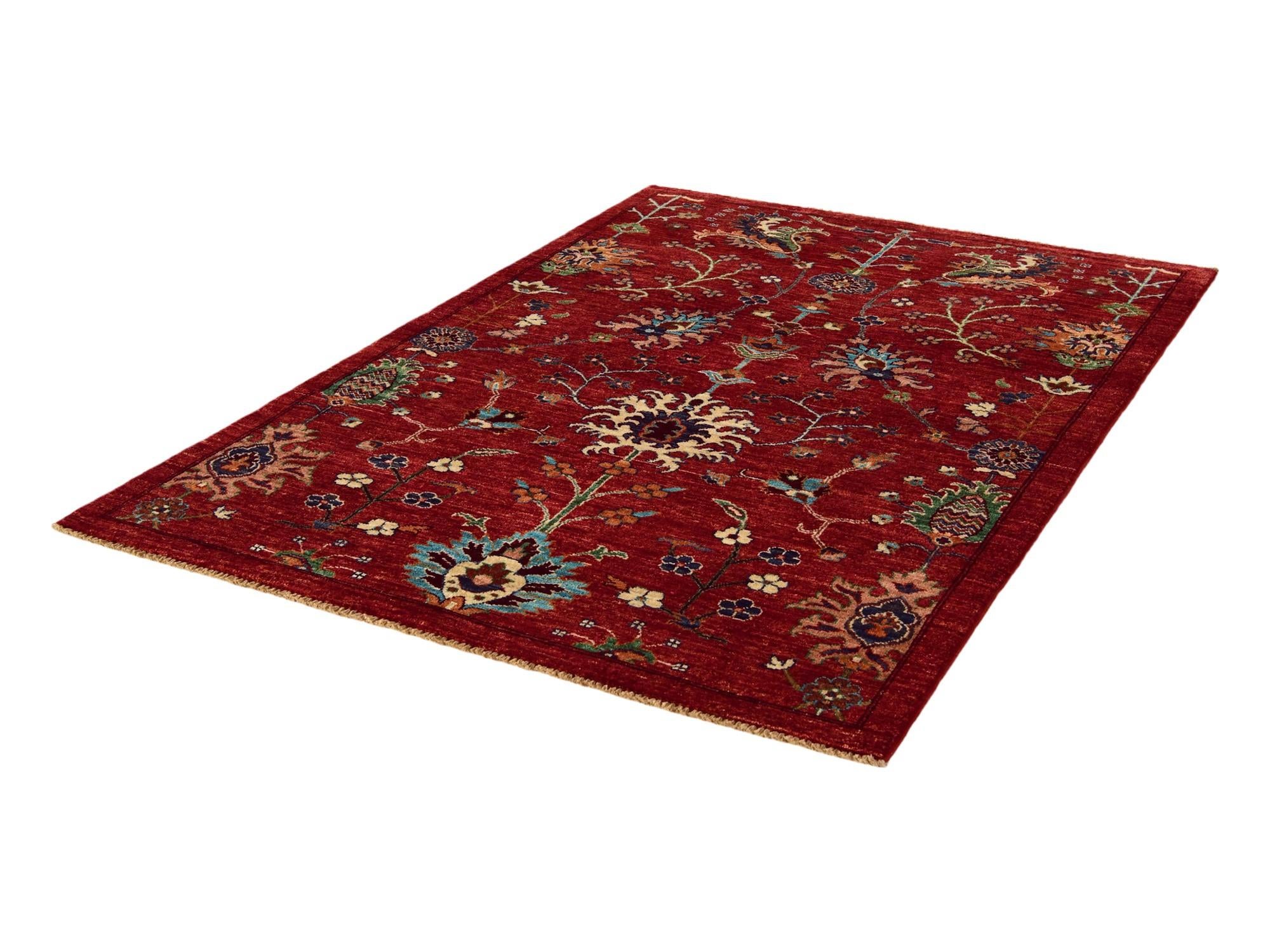 4' 2 x 6' 2 Hand Knotted Ariana Ziegler Rug