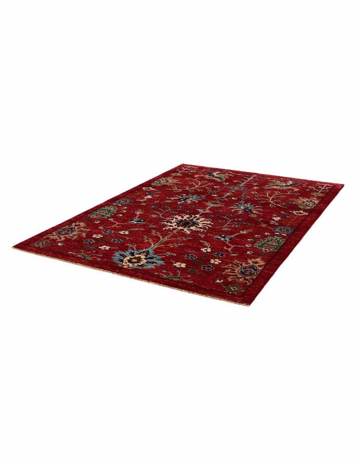 Detail image of 4' 2 x 6' 2 Hand Knotted Ariana Ziegler Rug