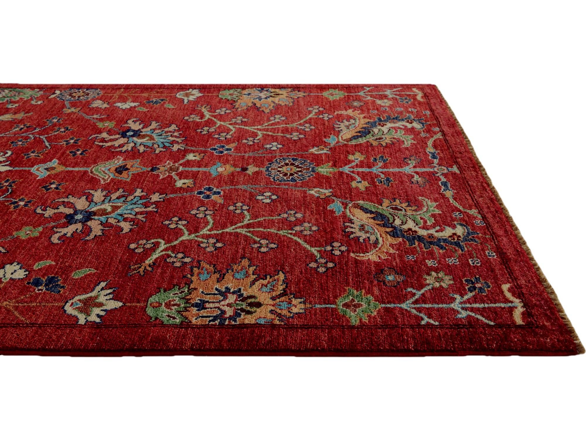 4' 2 x 6' 2 Hand Knotted Ariana Ziegler Rug