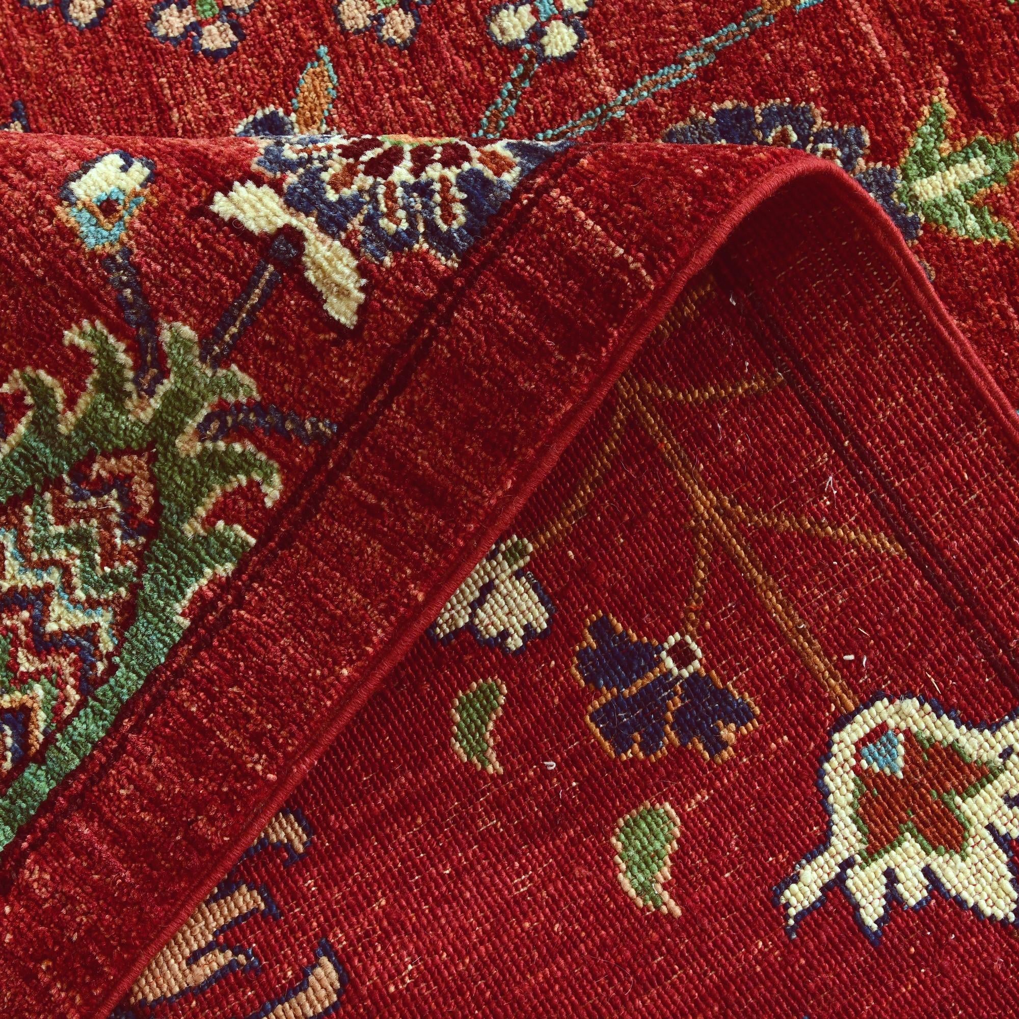 4' 2 x 6' 2 Hand Knotted Ariana Ziegler Rug