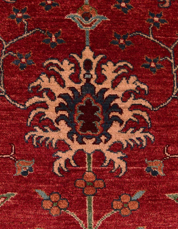 Detail image of 4' 2 x 6' 2 Hand Knotted Ariana Ziegler Rug