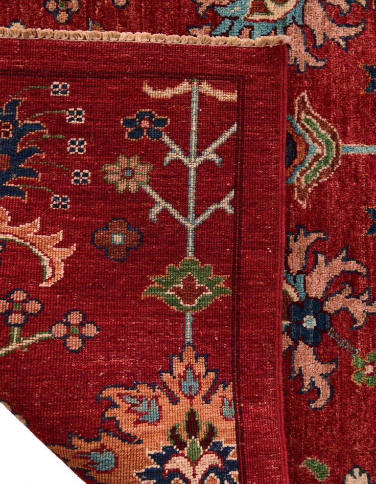 Detail image of 4' 2 x 6' 2 Hand Knotted Ariana Ziegler Rug