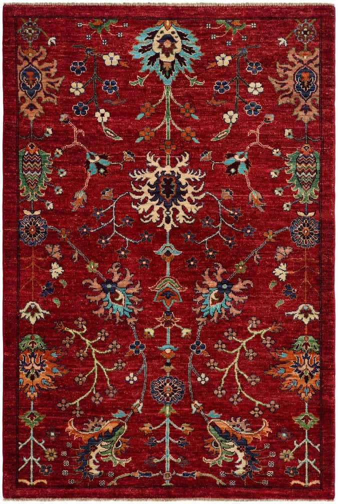 4' 2 x 6' 2 Hand Knotted Ariana Ziegler Rug
