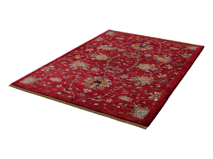 Detail image of 4' 3 x 5' 11 Hand Knotted Ariana Ziegler Rug