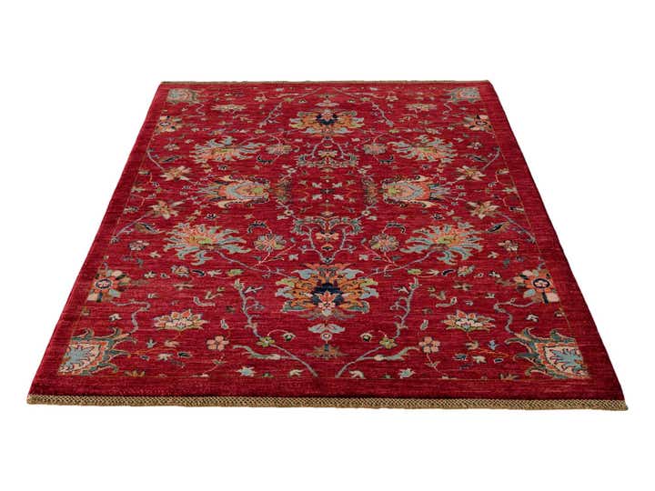 4' 3 x 5' 11 Hand Knotted Ariana Ziegler Rug