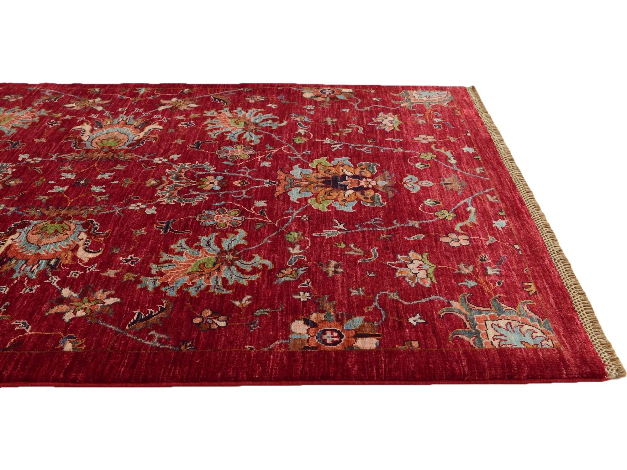 4' 3 x 5' 11 Hand Knotted Ariana Ziegler Rug