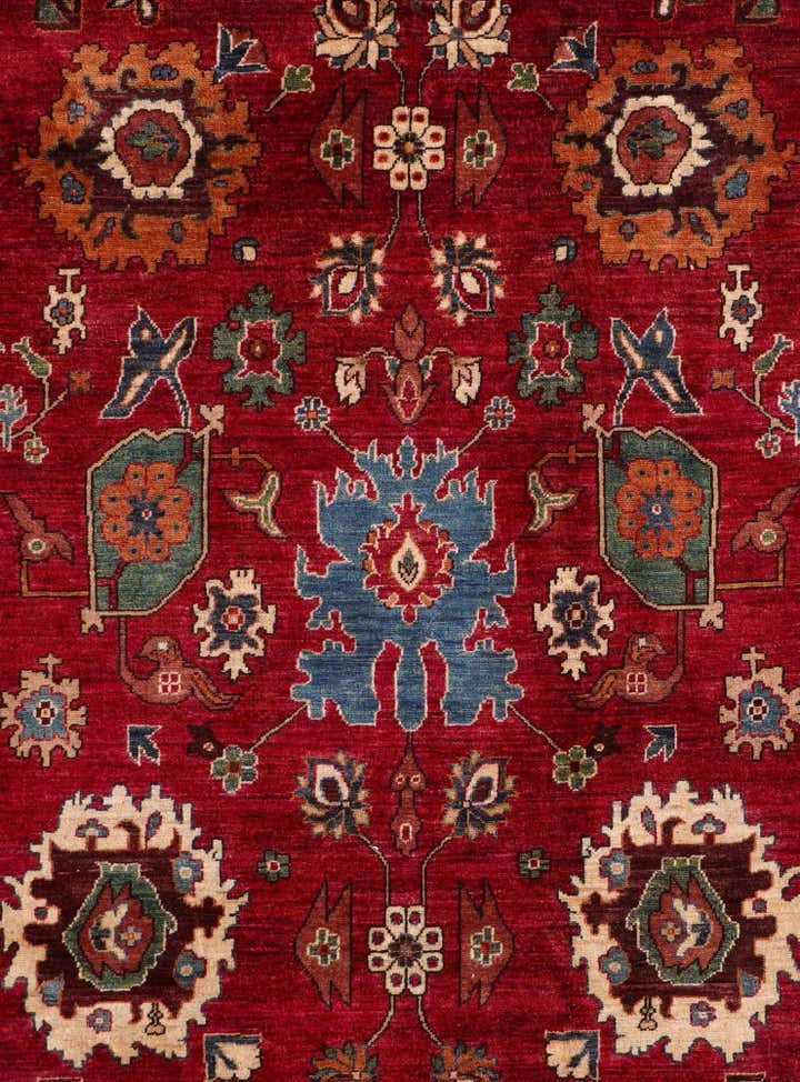 9' x 11' 11 Hand Knotted Ariana Ziegler Rug