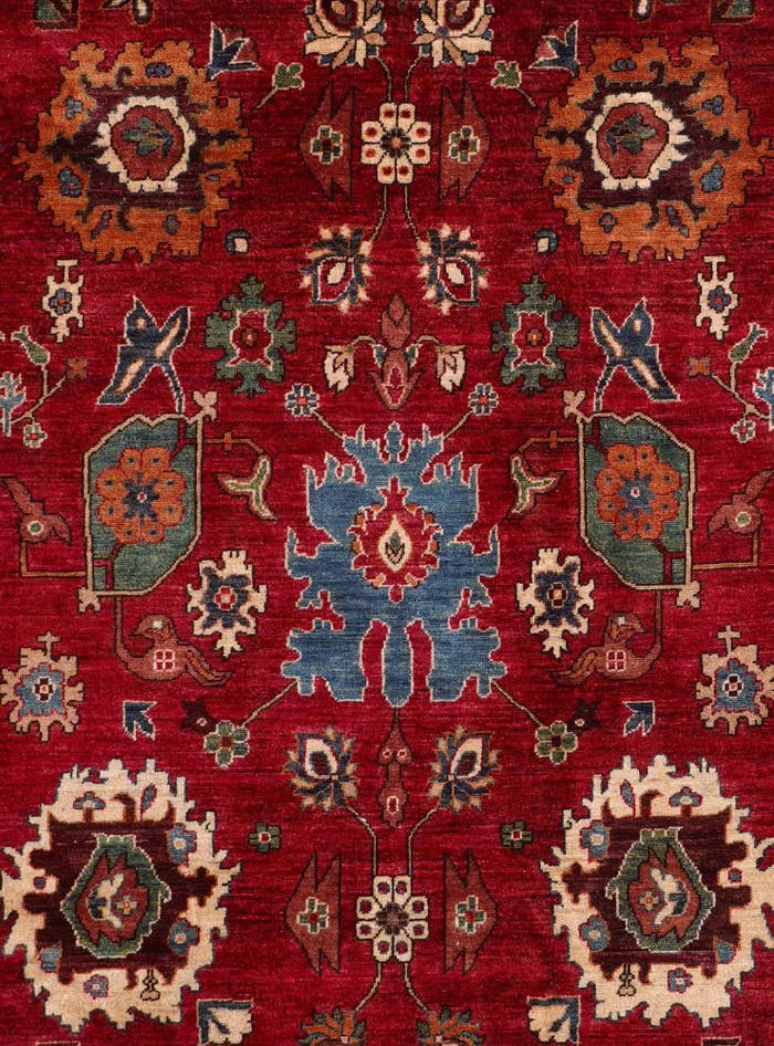 Detail image of 9' x 11' 11 Hand Knotted Ariana Ziegler Rug