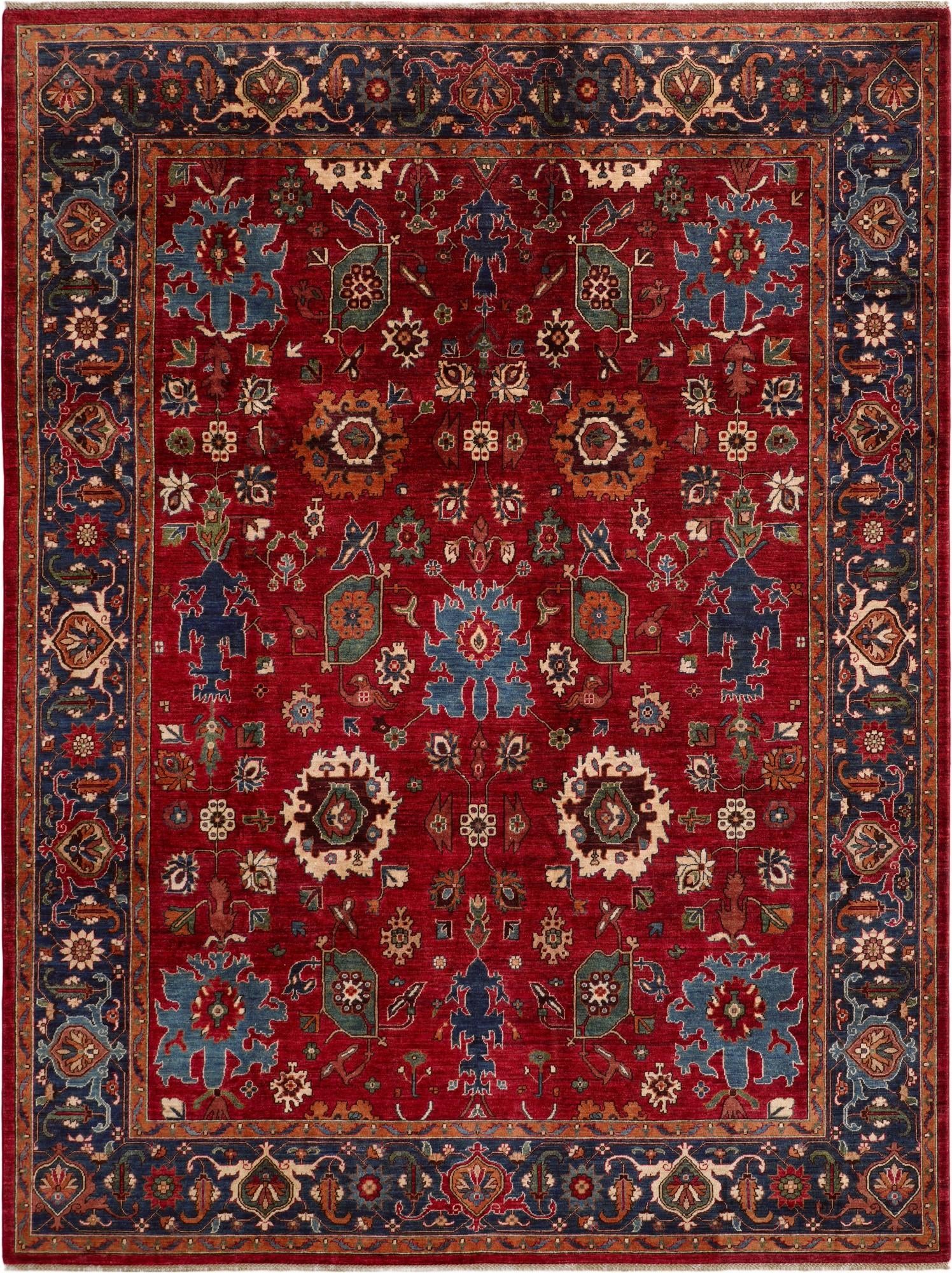 9' x 11' 11 Hand Knotted Ariana Ziegler Rug