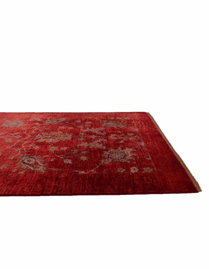 Detail image of 5' 1 x 6' 6 Hand Knotted Ariana Ziegler Rug