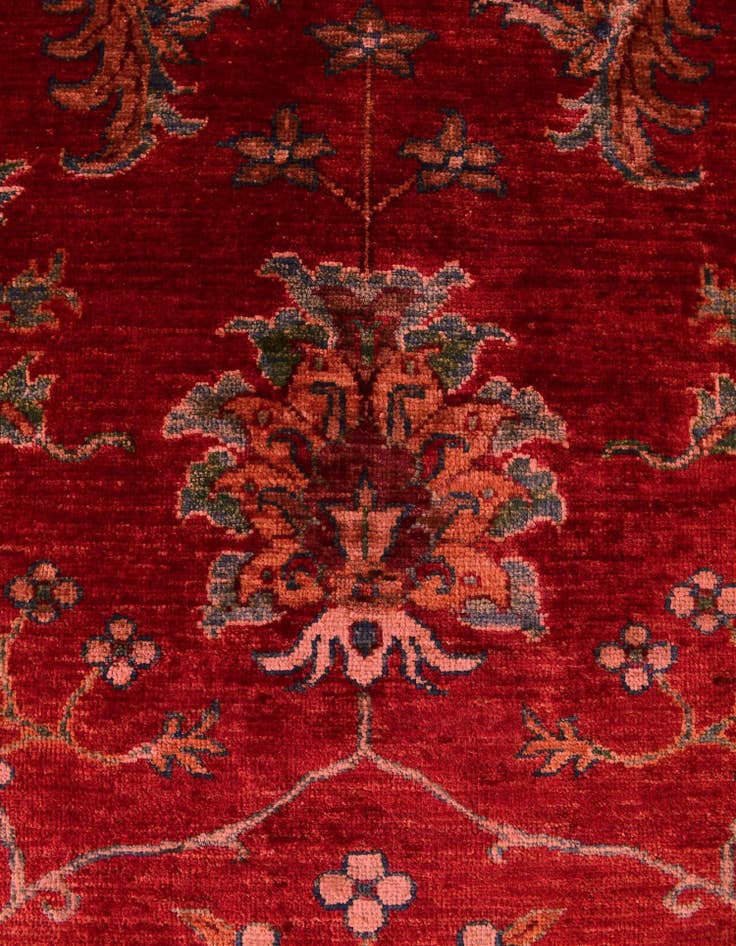 Detail image of 5' 1 x 6' 6 Hand Knotted Ariana Ziegler Rug