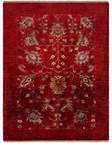 5' 1 x 6' 6 Hand Knotted Ariana Ziegler Rug