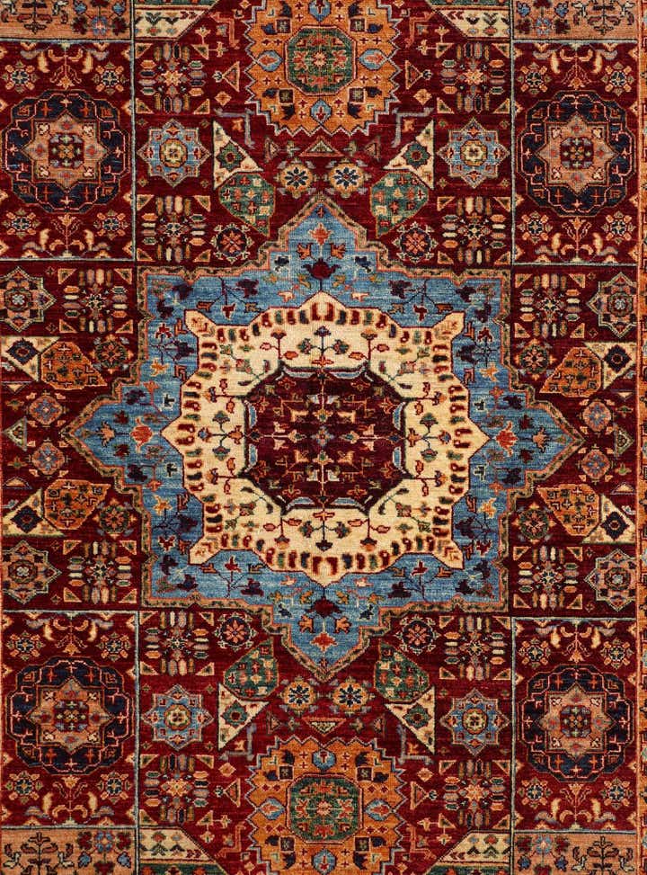 5' 9 x 8' Hand Knotted Ariana Ziegler Rug