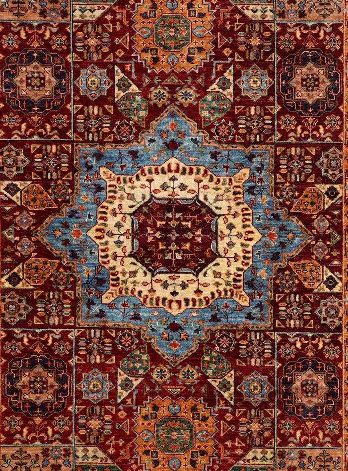 Detail image of 5' 9 x 8' Hand Knotted Ariana Ziegler Rug
