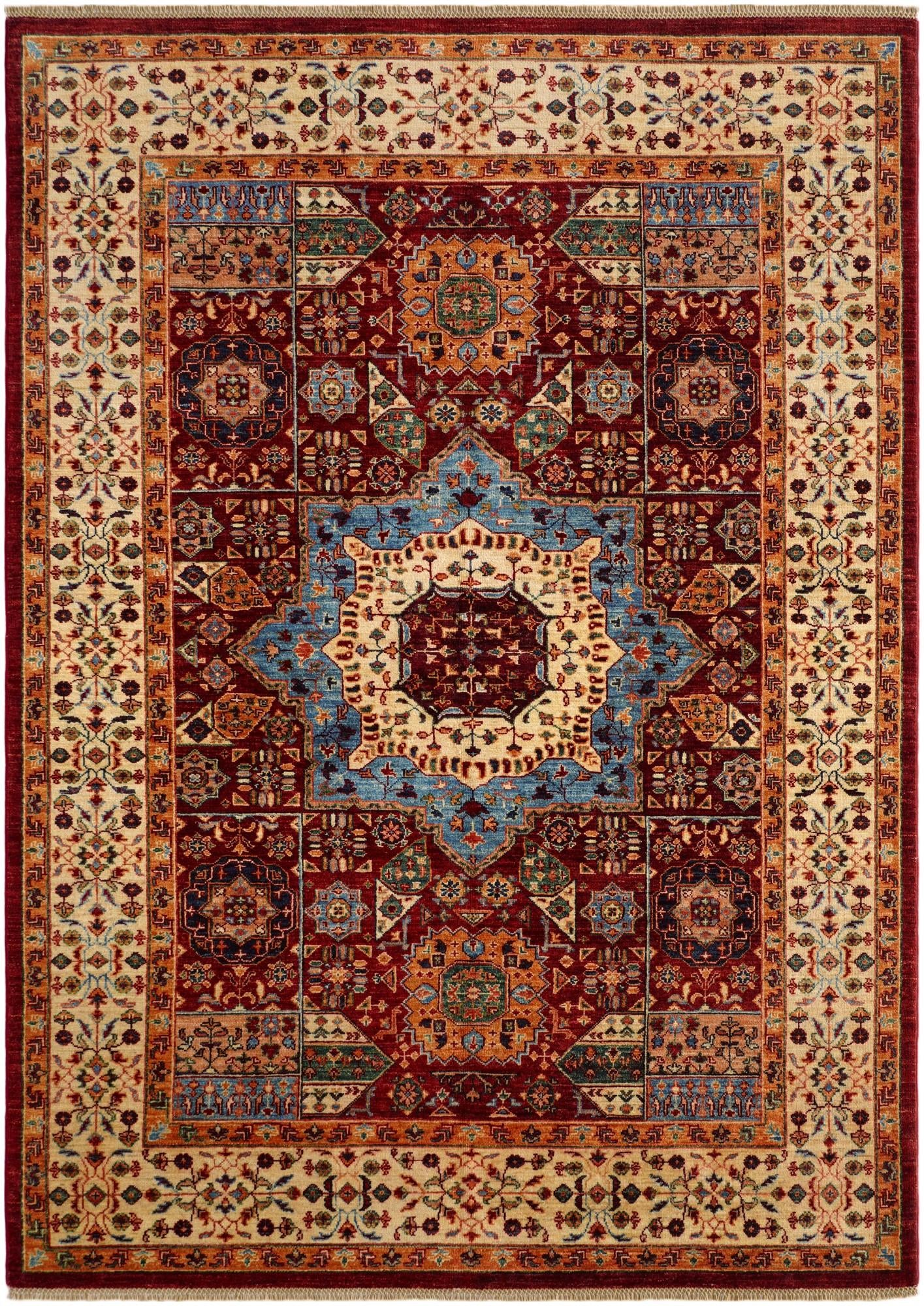 5' 9 x 8' Hand Knotted Ariana Ziegler Rug