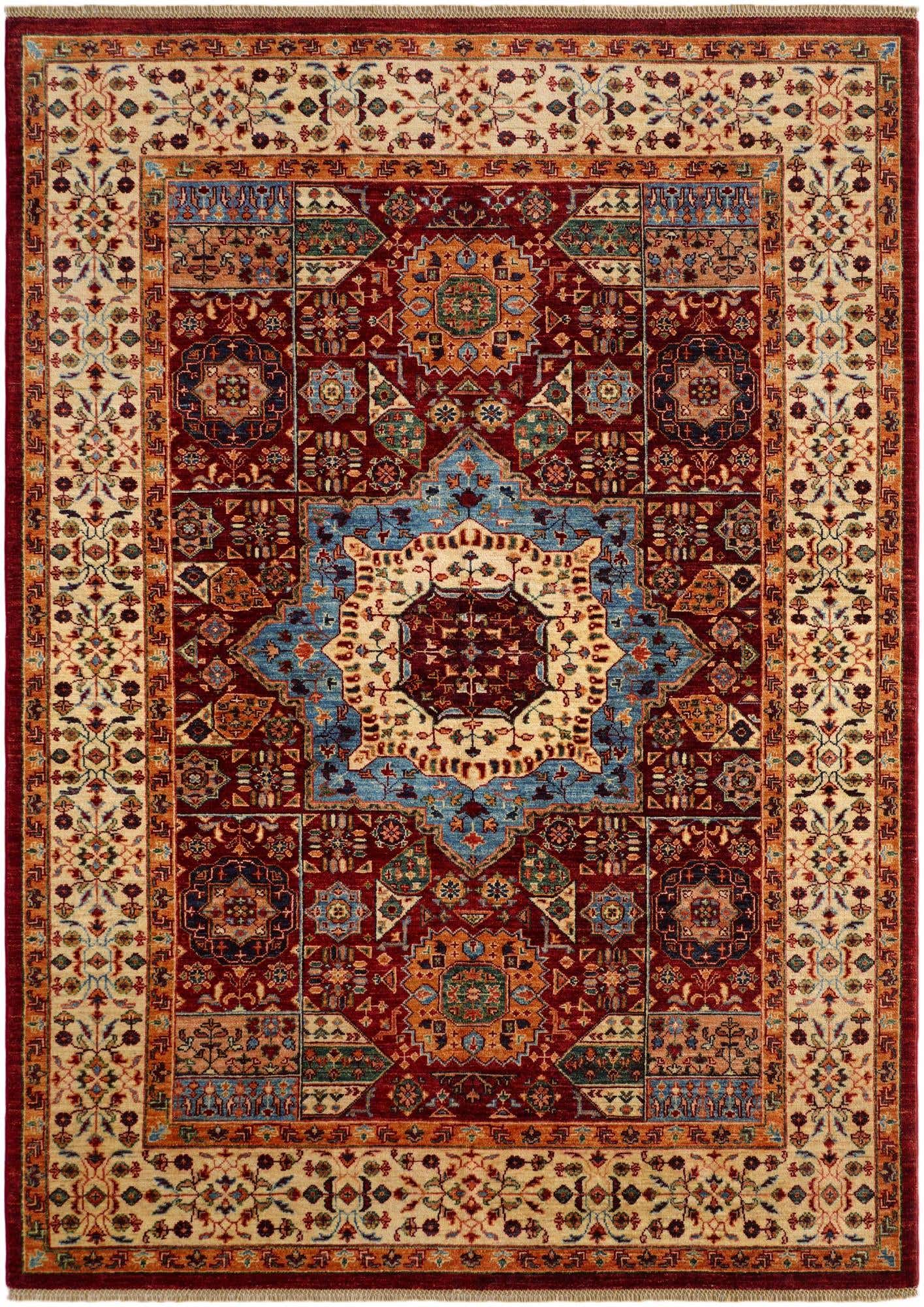 5' 9 x 8' Hand Knotted Ariana Ziegler Rug
