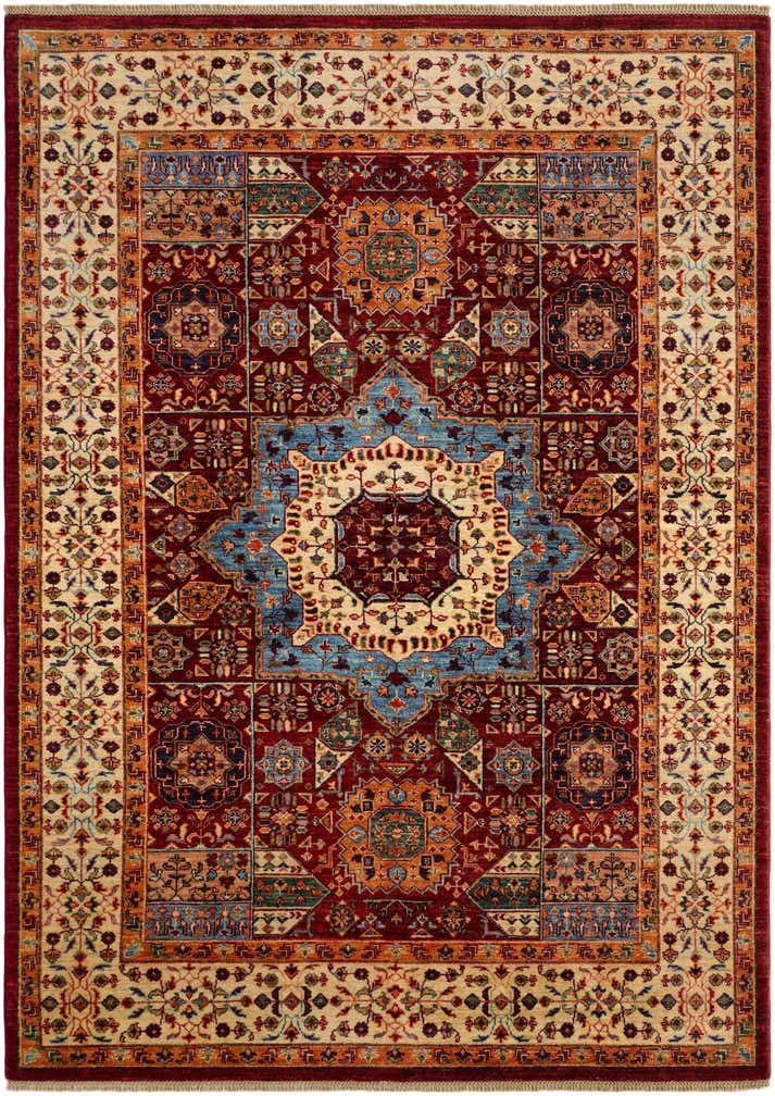 5' 9 x 8' Hand Knotted Ariana Ziegler Rug