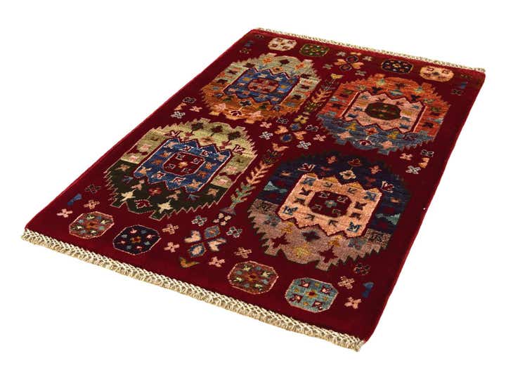 2' 1 x 3' Hand Knotted Ariana Ziegler Rug