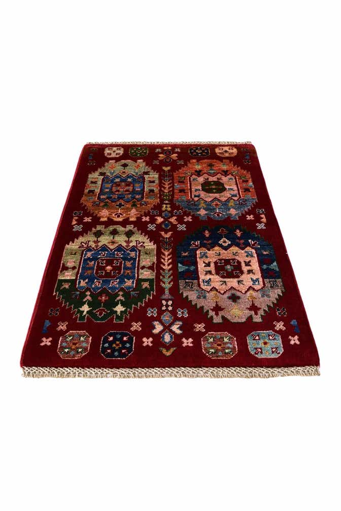 2' 1 x 3' Hand Knotted Ariana Ziegler Rug