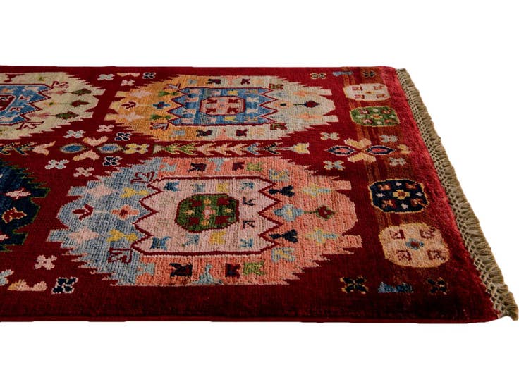 Detail image of 2' 1 x 3' Hand Knotted Ariana Ziegler Rug