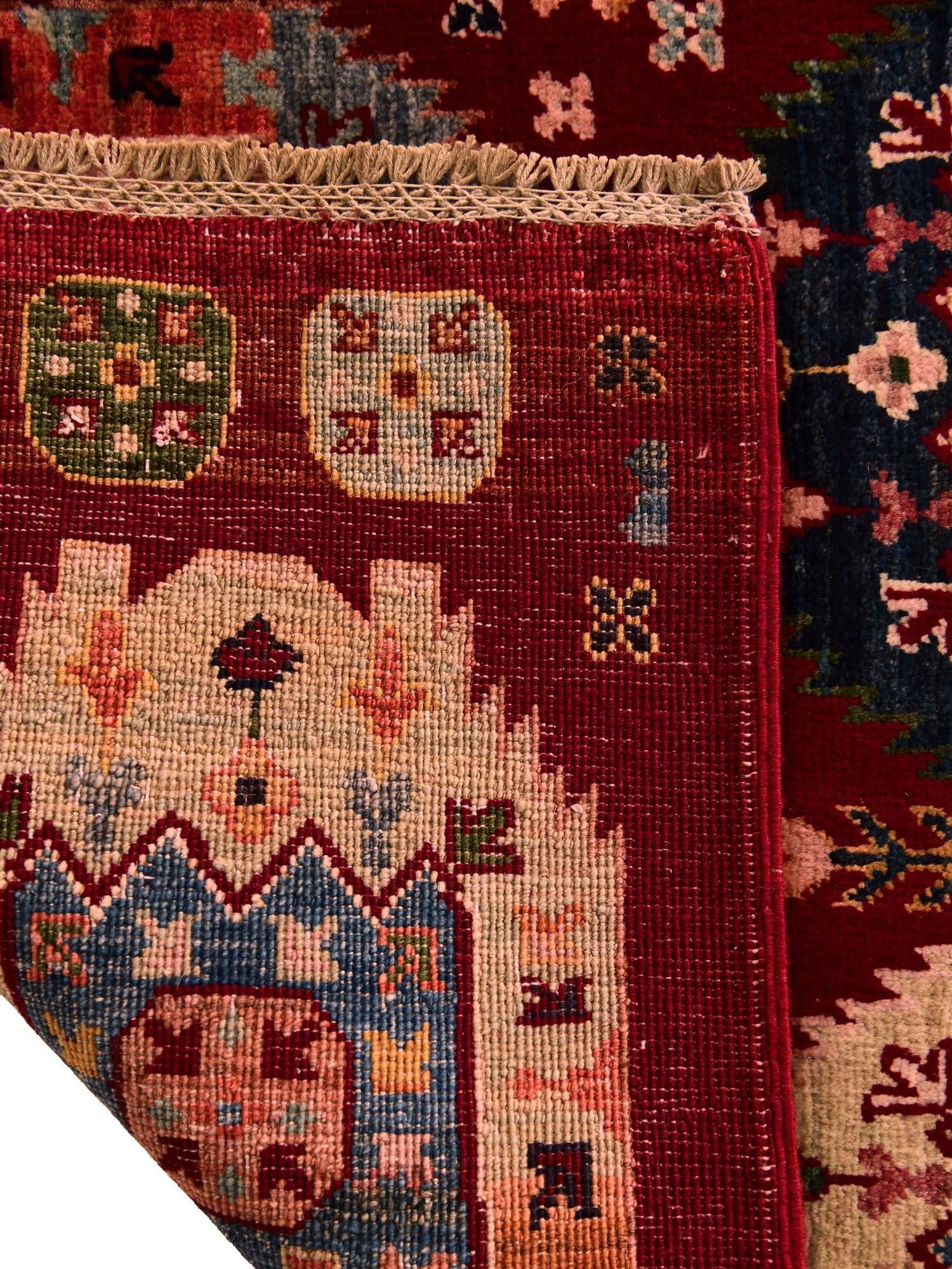 2' 1 x 3' Hand Knotted Ariana Ziegler Rug