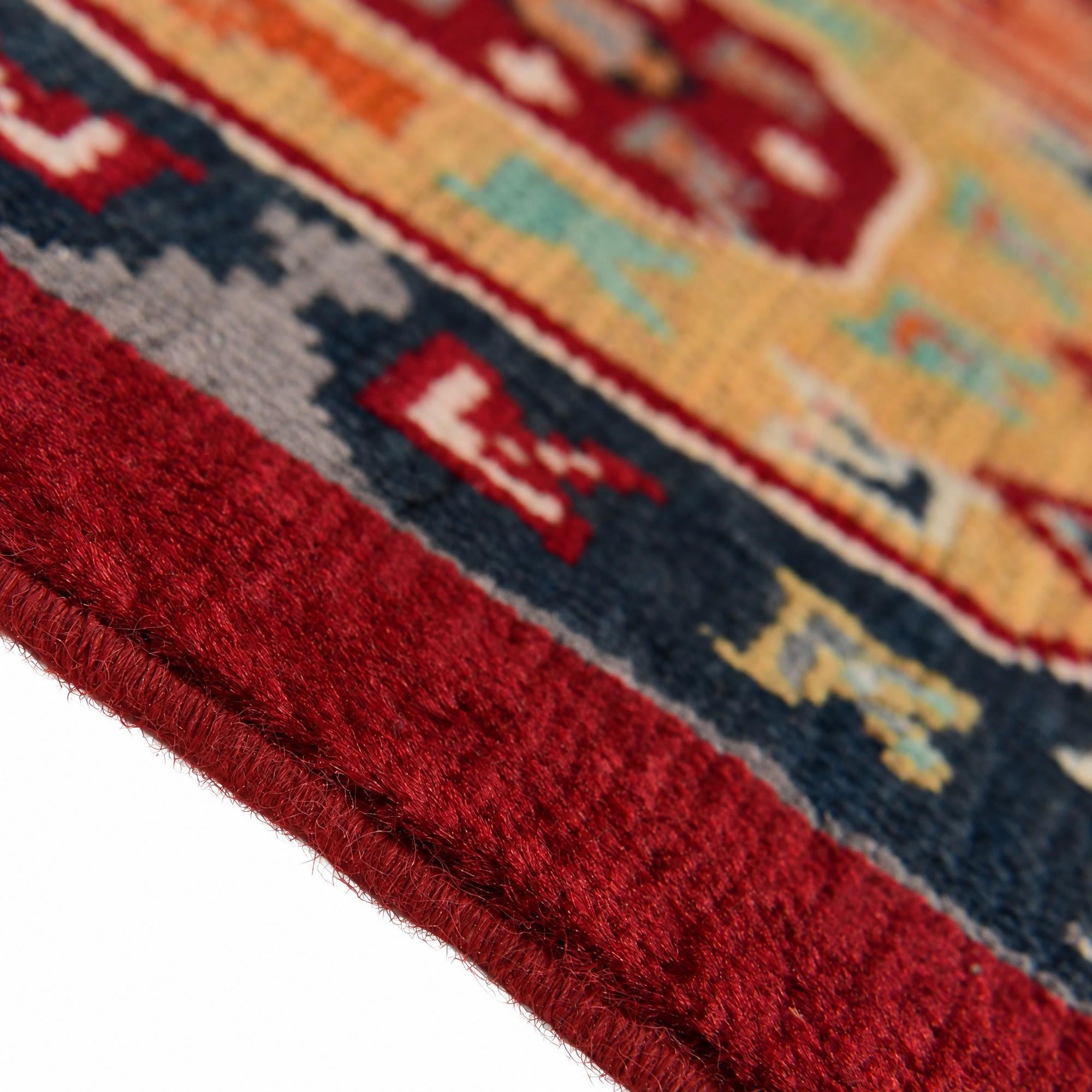 65cm x 95cm Hand Knotted Ariana Ziegler Rug