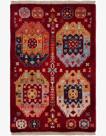 2' 1 x 3' 2 Hand Knotted Ariana Ziegler Rug