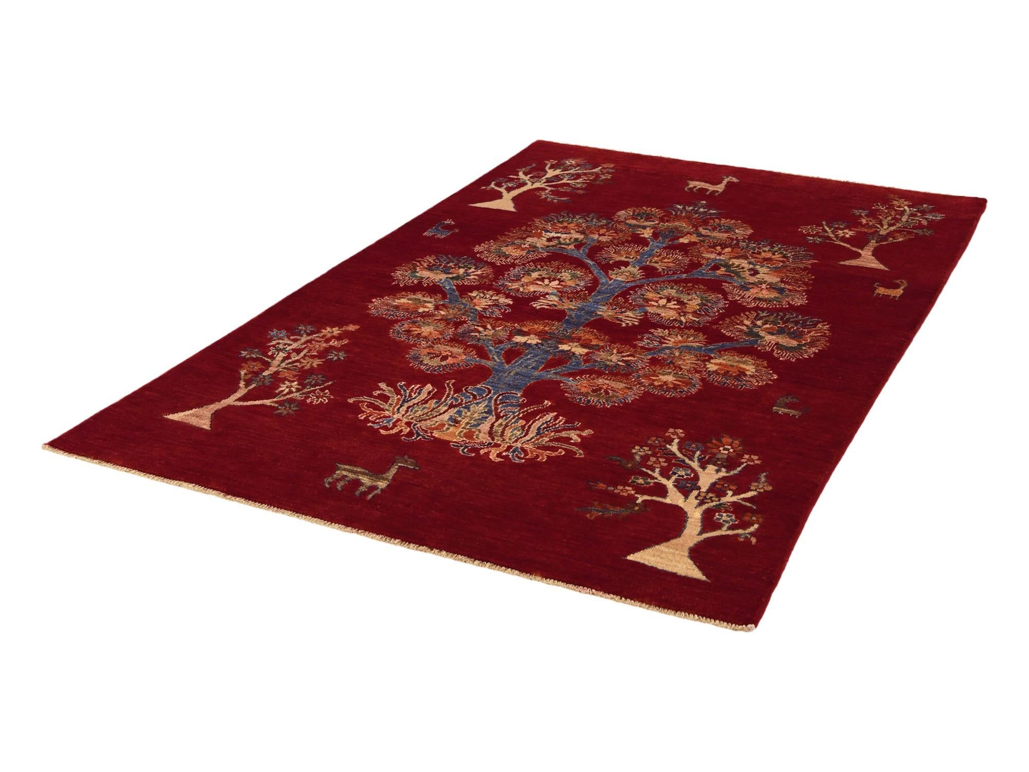 3' 11 x 6' 3 Hand Knotted Ariana Ziegler Rug